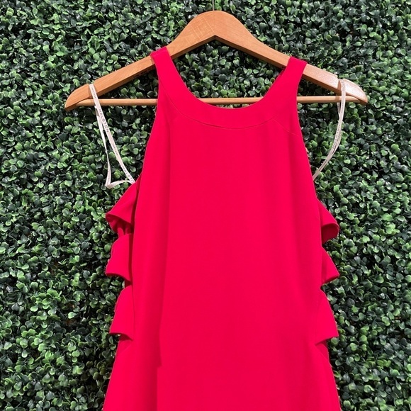 Halston Heritage Fuchsia Twist Gown - Picture 7 of 9